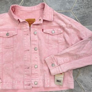 Levi's Light Pink Jean Jacket for Women